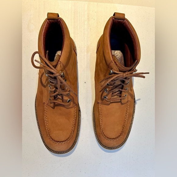 Wolverine 1883 Men’s Moc Toe Soft Leather Tan Work Boot W05430 Size 7 1/2 - Picture 3 of 10